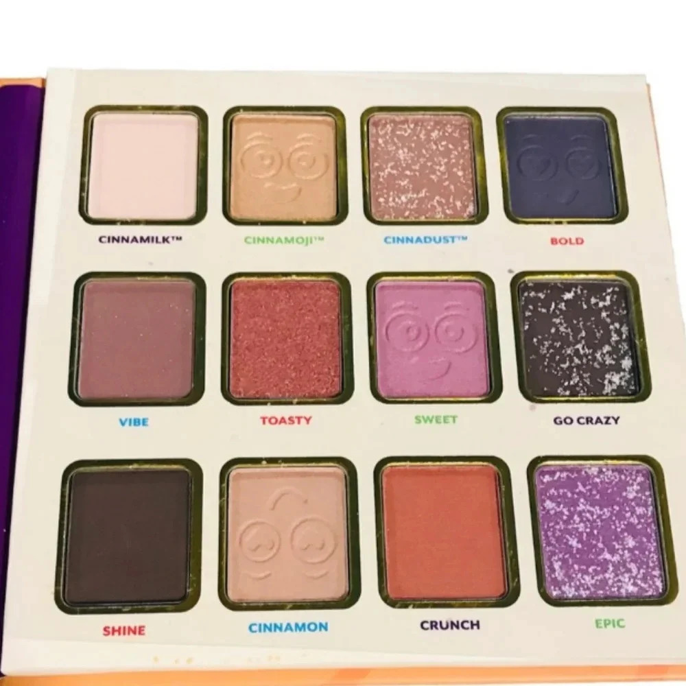 New Taste Beauty Cinnamon Toast Crunch 12 Color Eyeshadow Palette Rare - Picture 2 of 3